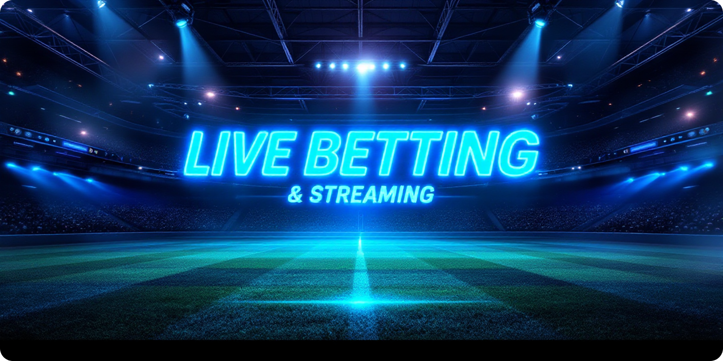 Mobile apps allow you to quickly access Live Betting